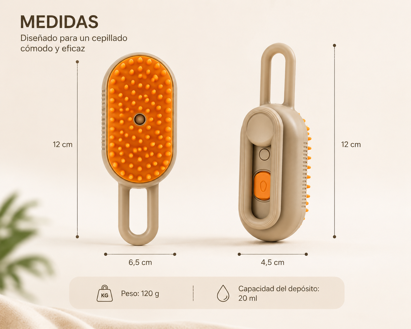 PawPuppy™ SteamBrush

Cepillo Vaporizador 3 en 1