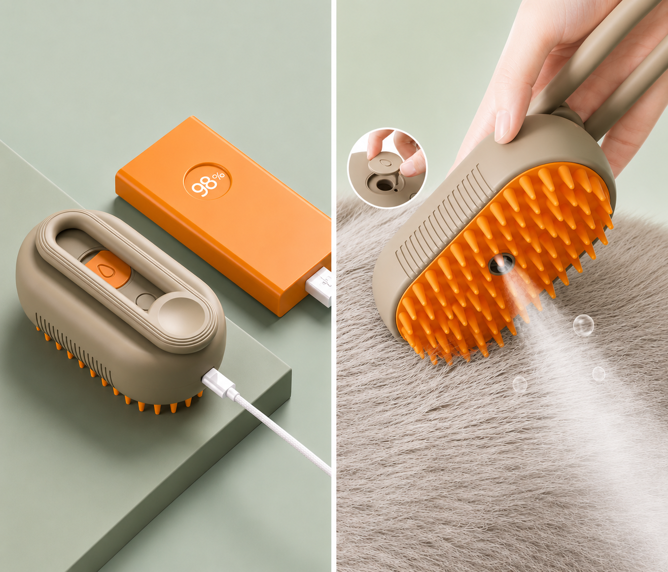 PawPuppy™ SteamBrush

Cepillo Vaporizador 3 en 1